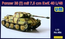 1/72 Panzer 38 with 7,5cm KwK 40 L/48