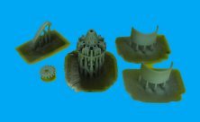 1/144 Lavochkin La-7 engine