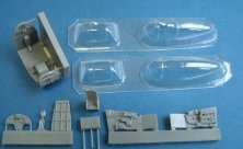 1/72 Gloster Meteor F.1 Cockpit Set (CYBER-HOBBY)