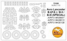 1/72 Avro Lancaster + wheels masks