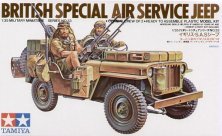 Tamiya 35033 Willys Jeep SAS 1/35 con figure