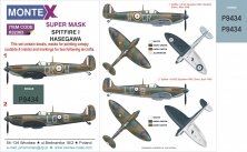 1/32 Spitfire Mk.I canopy mask & insignia masks & decals