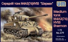 Unimodel M4A3 Sherman 76 HVSS 1/72