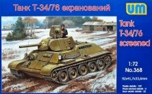 1/72 T34/76 Screened tank