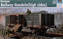 Trumpeter German Railway Gondola Car 1/35 Trumpeter German Railway Gondola Car 1/35