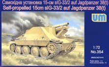 Unimodel SiG-33/2 Bison Jagdpanzer 38t 1/72