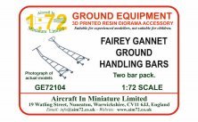 1/72 Fairey Gannet ground handling bars