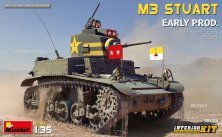 1/35 M3 Stuart Early Production with Interior Kit