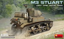 1/35 M3 Stuart Light Tank Initial production