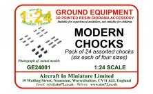 1/24 Modern Chocks pack of 24 assorted