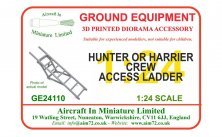 1/24 Hawker Hunter F.6 & BAe Harrier GR.3 Crew Ladder