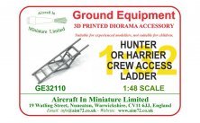 1/32 Hawker Hunter F.6 & BAe Harrier GR.3 crew ladder