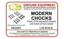 1/35 Modern Wheel Chocks pack