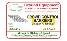1/48 Crowd Control Barriers