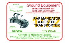1/72 Raf Mandator Blue Steel missile transporter