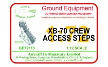 1/72 Crew access steps for the North-American XB-70 Valkyrie