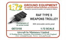 1/72 Type S Weapons Trolley