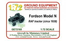 1/72 Raf Fordson N tractor