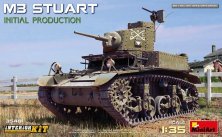 1/35 M3 Stuart Initial production with Interior Kit
