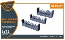 1/72 MiG-19P/PM Air Intake for Clear Prop