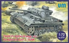 1/72 Pz.Kpfw.III Ausf.L German tank with protective screen