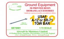 1/72 Lockheed SR-71 Blackbird tow bar