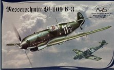 1/72 Messerschmitt Bf-109C-3 WWII German fighter