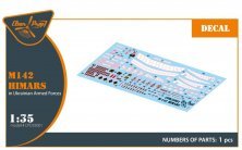 1/35 Decal M142 Himars in UA Armed Forces for Trumpeter