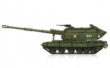 1/72 Soviet 2S19-M1 Self-propelled Howitzer