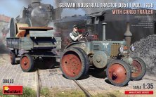 1/35 German Tractor D8511 Model 1936 & Cargo Trailer