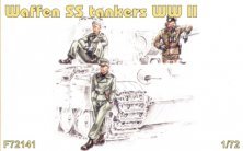 CMK Figurines Waffen SS Tankistes WWII 1/72