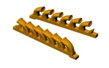 LF Model �chappements S-199/CS-199 1/72 pour Eduard