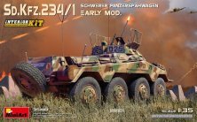 1/35 Sd.Kfz.234/1 Schwerer Panzerspwgn. with interior