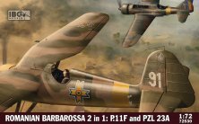 1/72 PZL 23A & PZL P.11F in Romanian Service