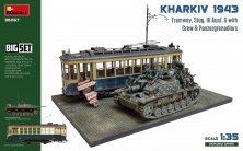 1/35 Kharkiv 1943: Tram & Stug.III Ausf. G with Crew