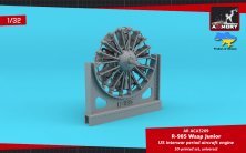 1/32 R-985 Wasp Junior aircraft engine