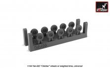 1/144 Yakovlev Yak-42D wheels