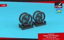 1/32 Palmer Cord Aero Type 700x75mm wheels 4pcs set