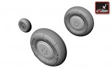 1/48 Yakovlev Yak-1 wheels set