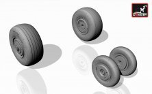 1/48 Mig-23BM/Mig-27/Mig-27M/D/K wheels set