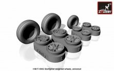 1/48 Lockheed F-104G Starfighter wheels