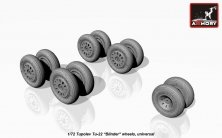 1/72 Tupolev Tu-22 Blinder wheels