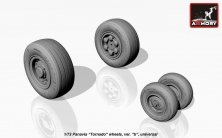 1/72 Panavia Tornado wheels, version "b"