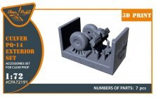 1/72 Culver PQ-14 Exterior set for Clear Prop