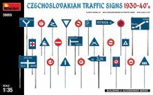 1/35 Czechoslovakian Traffic Signs 1930-40s