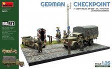 MiniArt 1/35 Deutscher Checkpoint 2 Baus�tze 5 Figuren