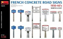 1/35 French Concrete Road Signs 1930-40s N & E
