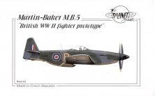 Planet 1/72 Martin-Baker MB.5 Modello Aereo