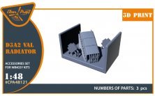 CLEAR PROP 1/48 D3A2 VAL Set Radiateur WINGSY