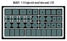 1/32 McDonnell F-15C Eagle etched stencil data paint mask